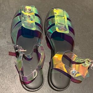 Freda Salvador Iridescent Sandals